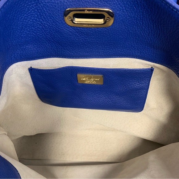 Luisa Spagnoli Shoulder Bag/Handbag, Cobalt Blue bought in Milan - Picture 7 of 10